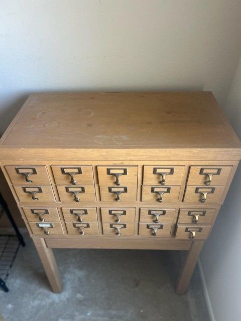 Library File Cabinet