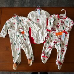 New Christmas Baby Clothes - Carter 6 months