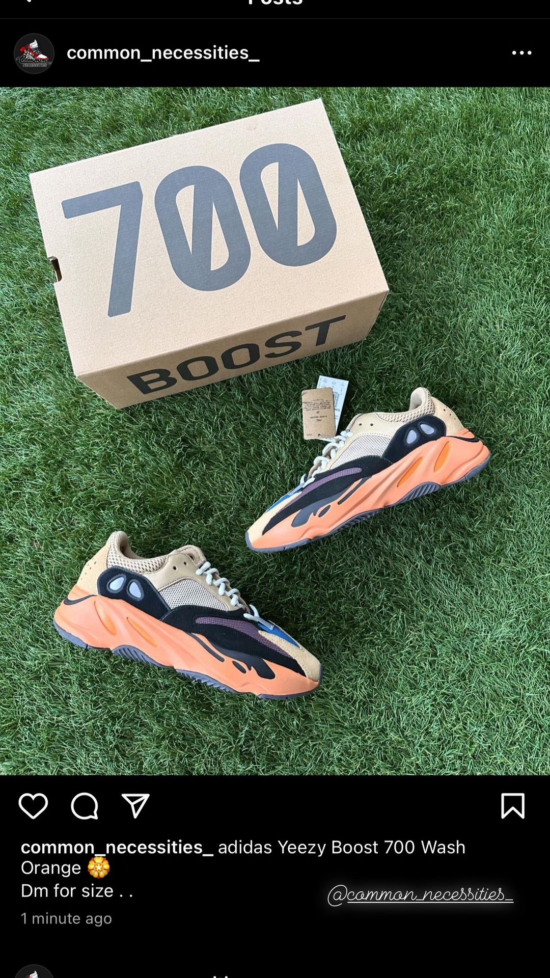 adidas Yeezy Boost 700 Enflame Amber
