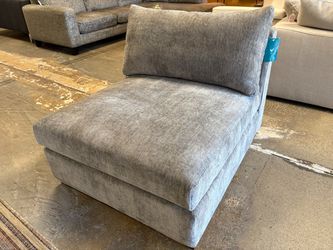 JOYBIRD Holt Crave Mocha Latte Armless Chair