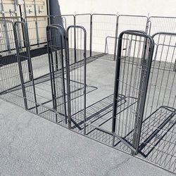 (New in box) $270 Large 10x10ft Heavy Duty 48” Tall, 16-Panels Dog Playpen Pet Exercise Fence Crate Kennel