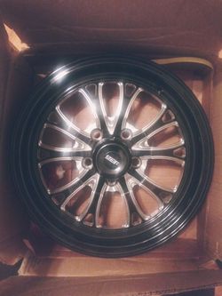 Jegs ssr 17x4 front skinny wheels never driven on