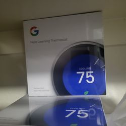 Google Nest 3rd Gen Pro Stainless Steel Thermostat