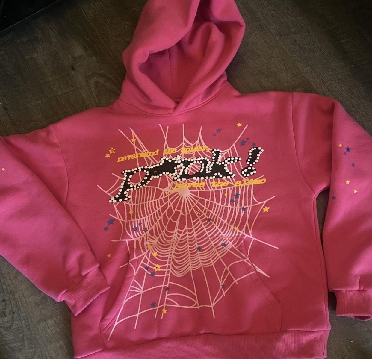Sp5der Hoodie “Pink” 