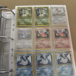 Classic Pokemon Binder Collection (No Holos)