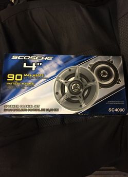 4" speakers 90watts
