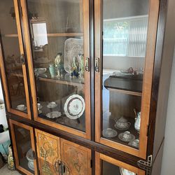 Vintage China Display Cabinet