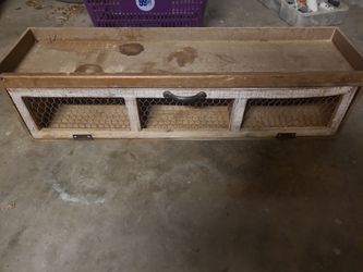 Rustic shelf $25