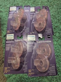 BRAND NEW Avent Super Soothie Pacifiers/Binky
