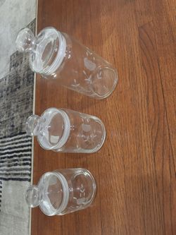 Princess House 3-Pc Canister Set