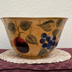 Raymond Waites Certified International-CIC 131-Lrg Fruit Bowl