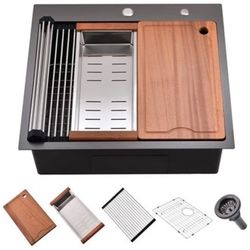 24" KITCHEN SINK
UNDERMOUNT