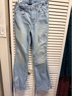 Kids High Rise Flare Jeans
