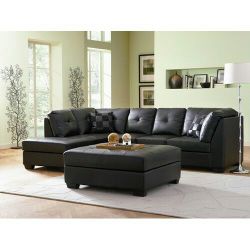 Brand New Leather Sectional Brown or Black