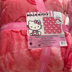 Hello Kitty Queen Bow Blanket