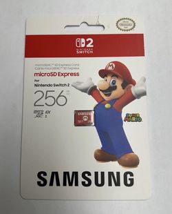 Nintendo Switch 2 Microsd express card 256gb new sealed micro  Pick up 85043 or 85021 or 85043 or 85225
