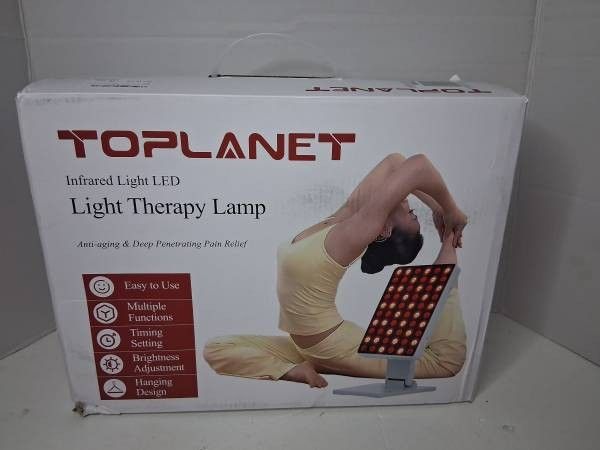 Toplanet infrared light therapy lamp new selling for only $50