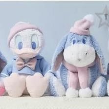 Disney Plushie keychains Winter  Tokyo Exclusive 