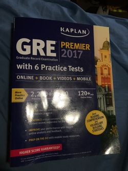 GRE Graduate record examination by Kaplan