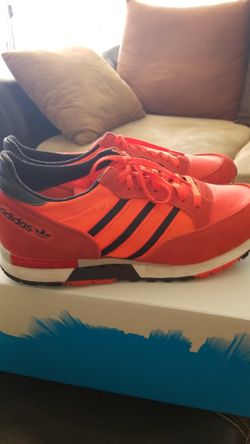 Orange Adidas sz9