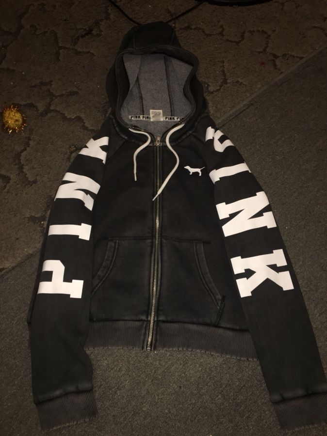 Brand New VS PINK Dark Grey Hoodie