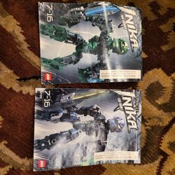 INSTRUCTIONS ONLY – Lego Bionicle Toa Hahli 8728 Instruction Manual 