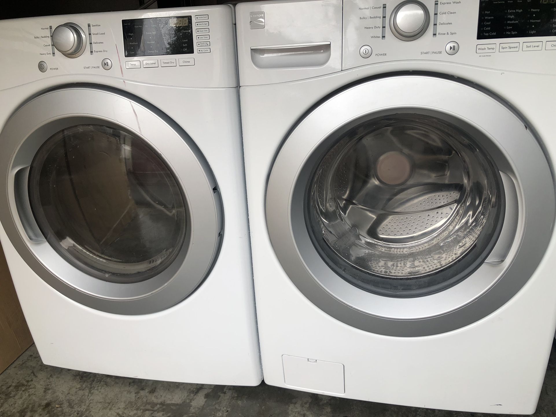 Kenmore Washer And Electric Dryer 