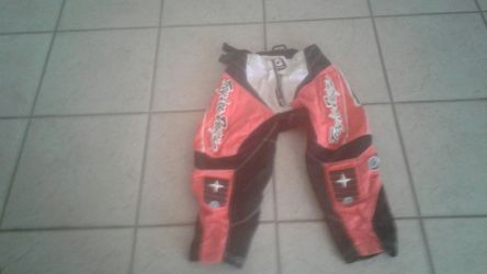Troy Lee riding pants for kids