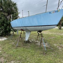J 24 Sail Boat