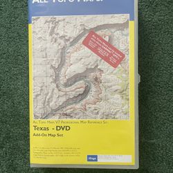 IGage All Topo Maps V7 Professional Reference Set Texas Add-On Map Set