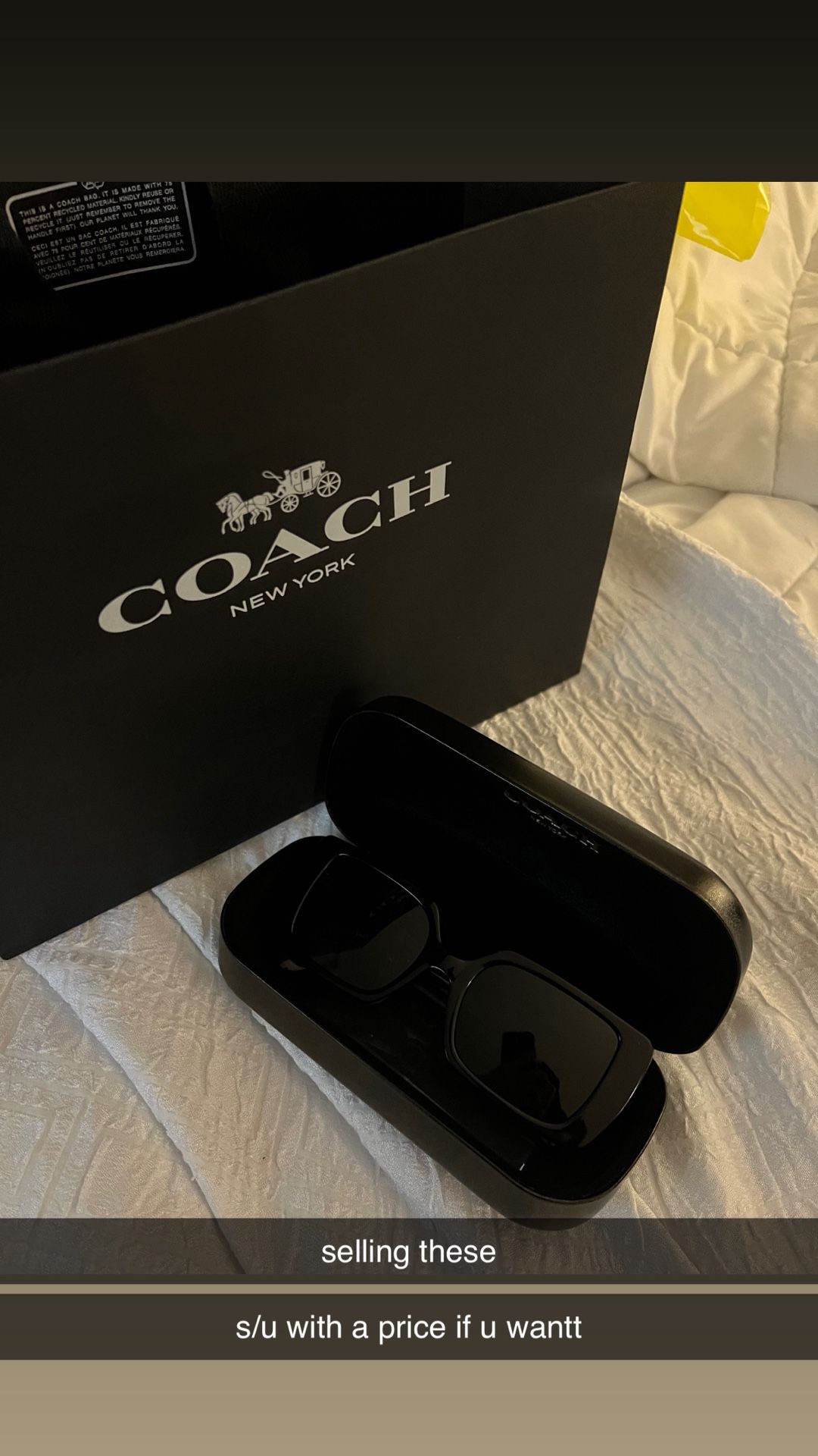 COACH sunglasses
