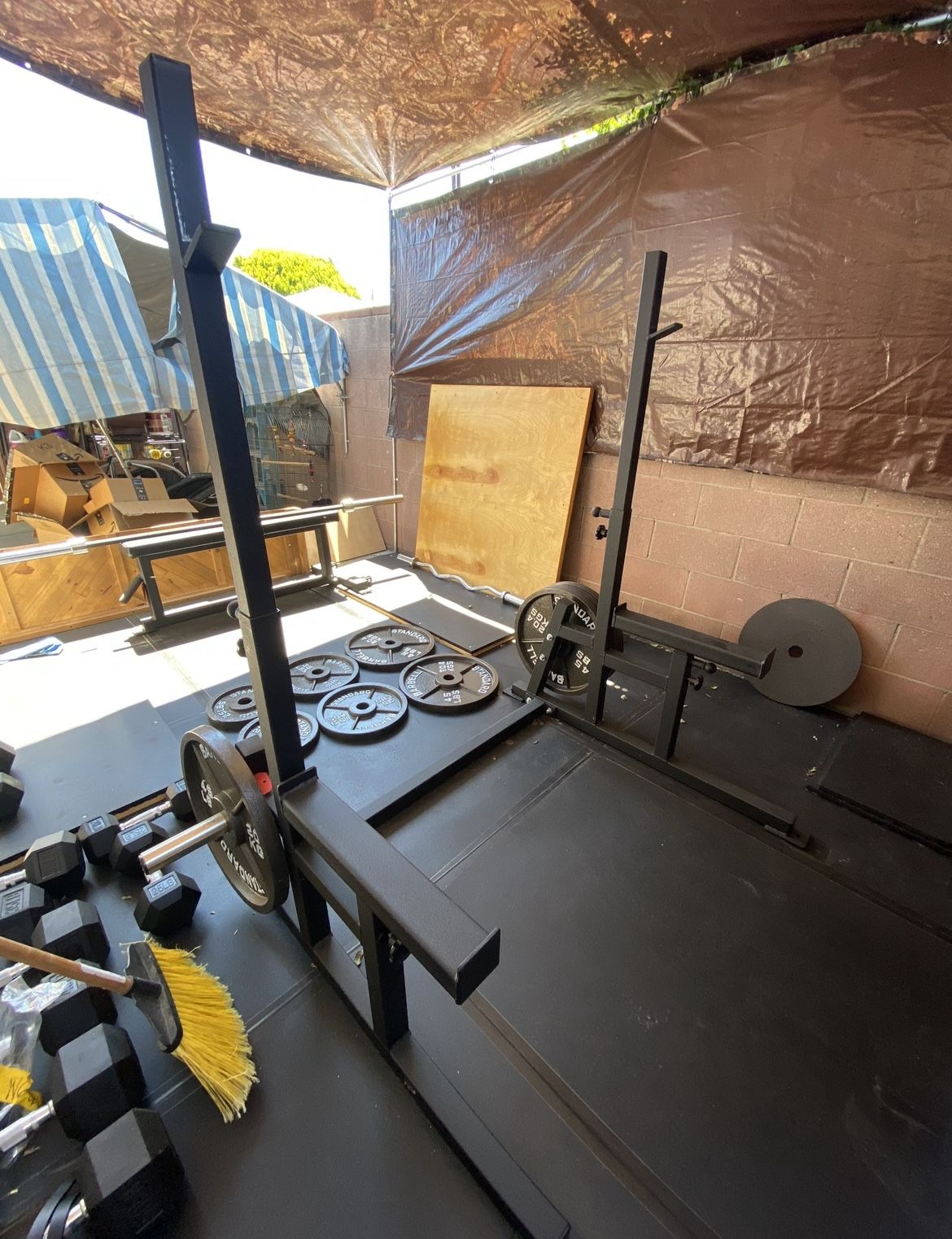 Squat/Bench Rack (LIKE NEW)