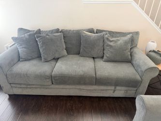 Sofa and loveseat