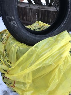 Snow tires 60 percent tread left complete Set Of 4