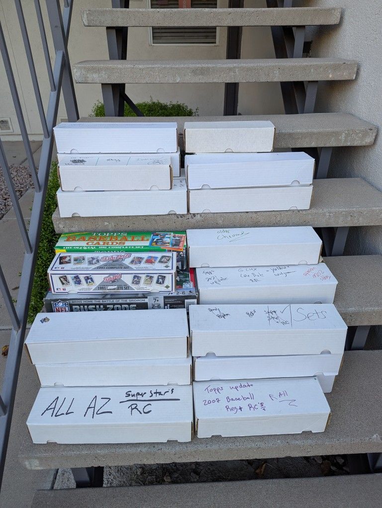 25 Boxes Of Multi Sports Boxes Loaded With Rookies!!