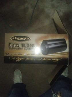 10" bazooka subwoofer
