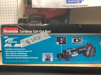 Makita 18v LXT Brushless Drywall Cut Off Tool (Tool-Only) $190