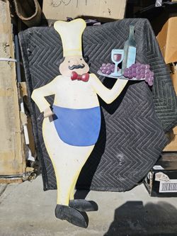 Cool Metal Chef Decor