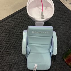 American Girl Doll Hair Wash Chair 