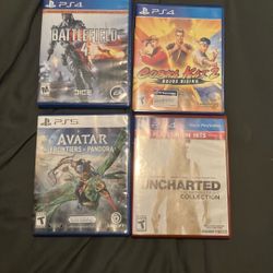 PS5/PS4 Games New And Used Lot 4 Great Condition 
