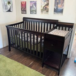Wooden Crib 