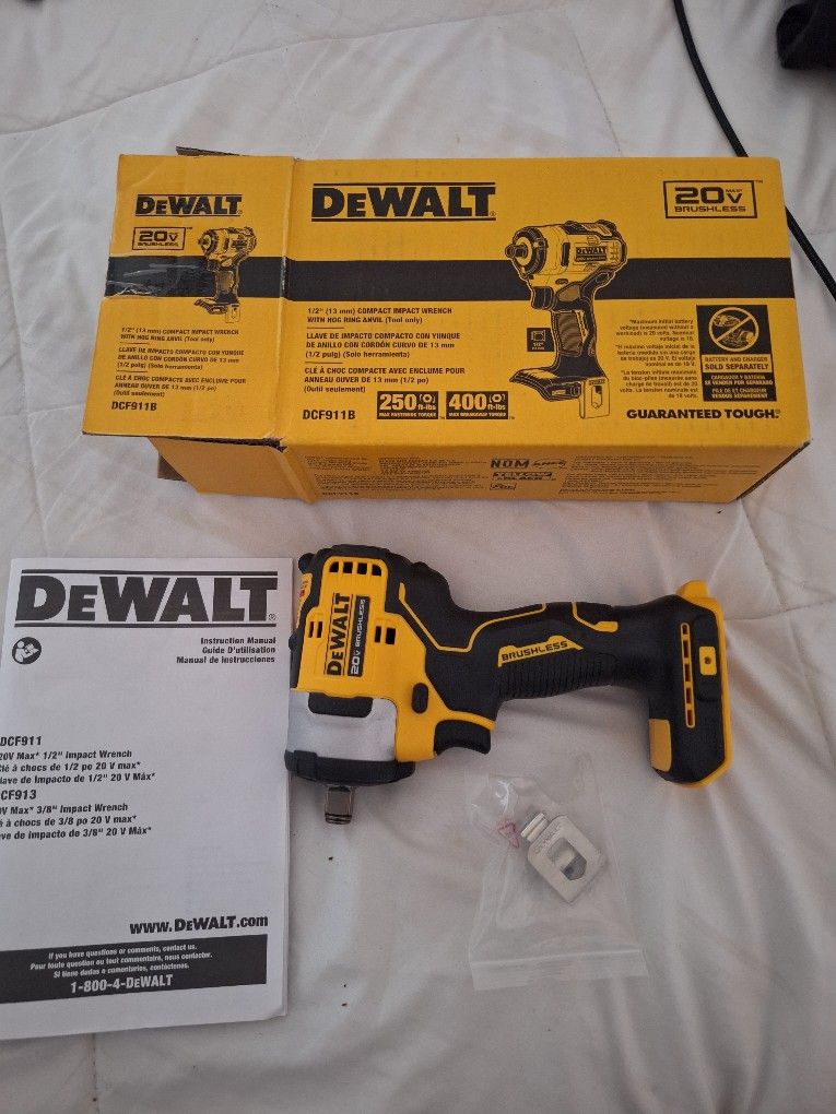 Dewalt 1/2 inch compact impact wrench