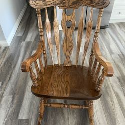 Wood Rocking Chair