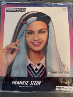 Monster High Frankie Stein Costume Wig