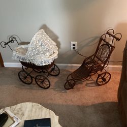 Antique Doll Carriages Repro