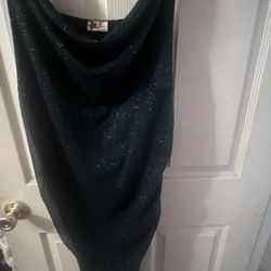 Glittery green Dress 