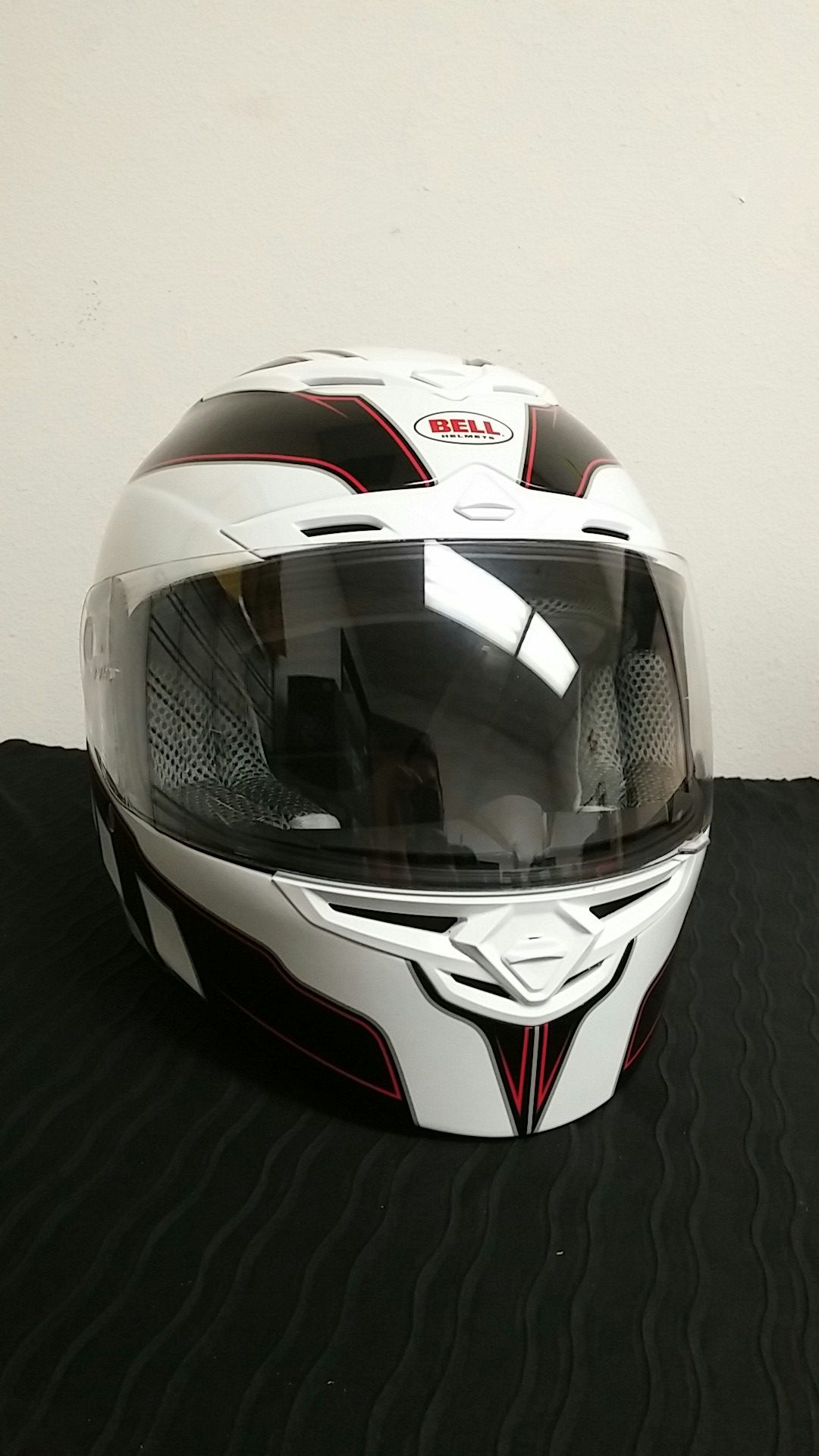 Bell RS-1 Full Face Motorcycle Helmet Emblem White XXL