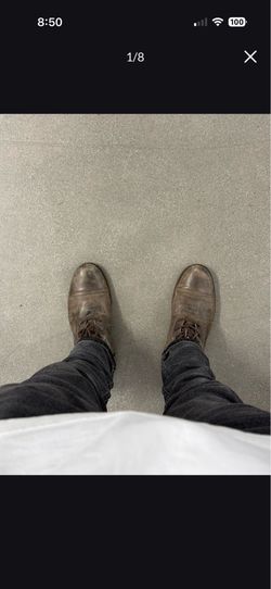 AllSaints Spitalfelds, Brown Boots, Size 10
