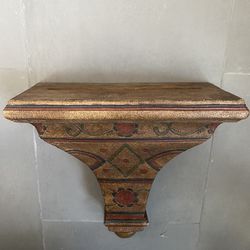 Wall Shelves Fots Perfectly With Zen, Egyptian, Tribal Or South Indian Decore 