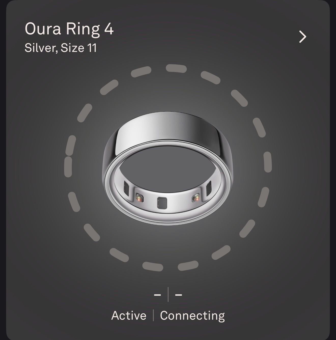 Barely used oura ring.